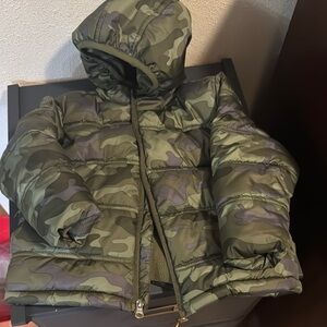 Kids HealthTex Camouflage Puffer Jacket